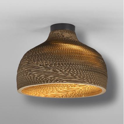 Ledvance - Iluminação de teto DECOR CARDBOARD 1xE27/15W/230V diâmetro 36 cm