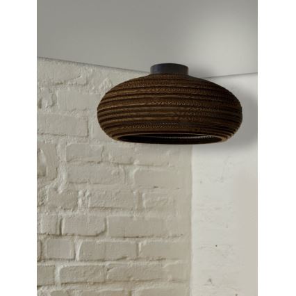 Ledvance - Iluminação de teto DECOR CARDBOARD 1xE27/15W/230V diâmetro 40 cm