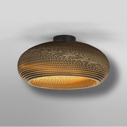 Ledvance - Iluminação de teto DECOR CARDBOARD 1xE27/15W/230V diâmetro 40 cm