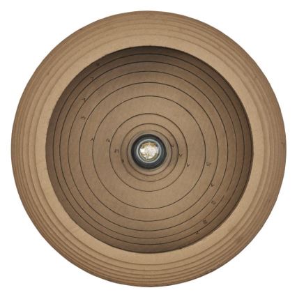 Ledvance - Iluminação de teto DECOR CARDBOARD 1xE27/15W/230V diâmetro 40 cm
