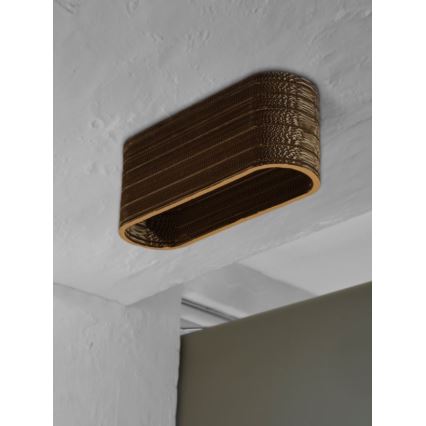 Ledvance - Iluminação de teto DECOR CARDBOARD 3xE27/15W/230V