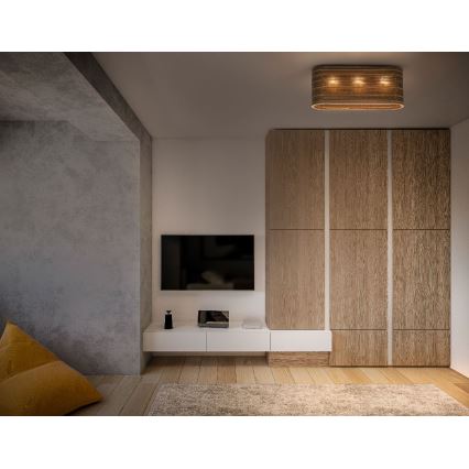 Ledvance - Iluminação de teto DECOR CARDBOARD 3xE27/15W/230V