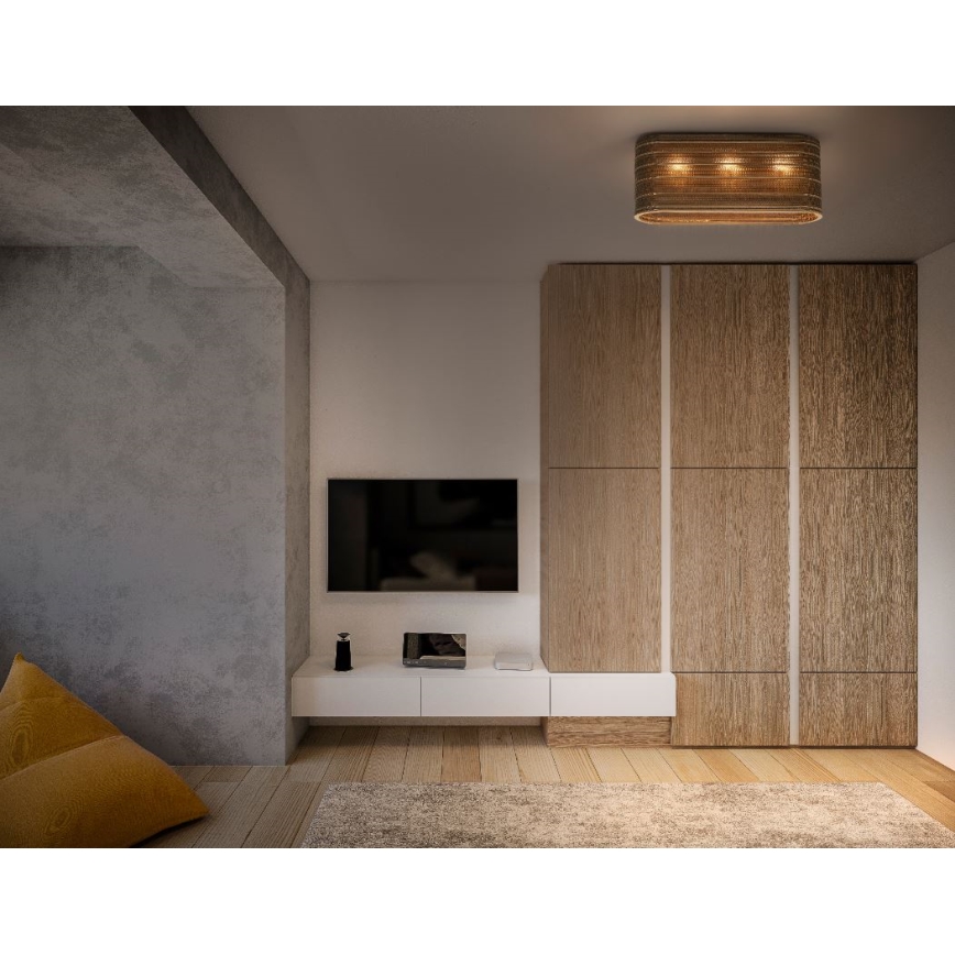 Ledvance - Iluminação de teto DECOR CARDBOARD 3xE27/15W/230V