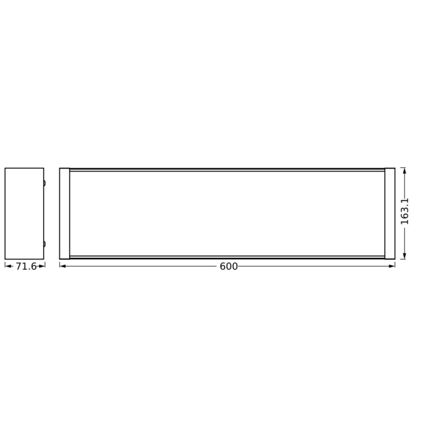 Ledvance - Iluminação de teto LED com regulação OFFICE LINE LED/20W/230V 60 cm + controlo remoto