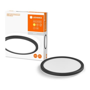 Ledvance - Iluminação de teto LED com regulação ORBIS LED/15W/230V preto