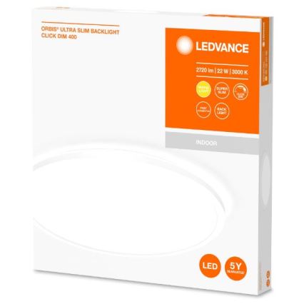 Ledvance - Iluminação de teto LED com regulação ORBIS LED/22W/230V branco