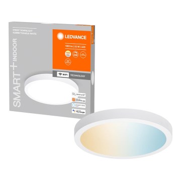 Ledvance - Iluminação de teto LED com regulação SMART+ DOWNLIGHT LED/22W/230V 3000-6500K Wi-Fi