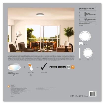 Ledvance - Iluminação LED com regulação SMART+ EYE LED/32W/230V 3,000K-6,500K Wi-Fi