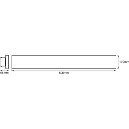 Ledvance - Iluminação de teto LED com regulação SMART+ FRAMELESS LED/27W/230V 3,000K-6,500K Wi-Fi