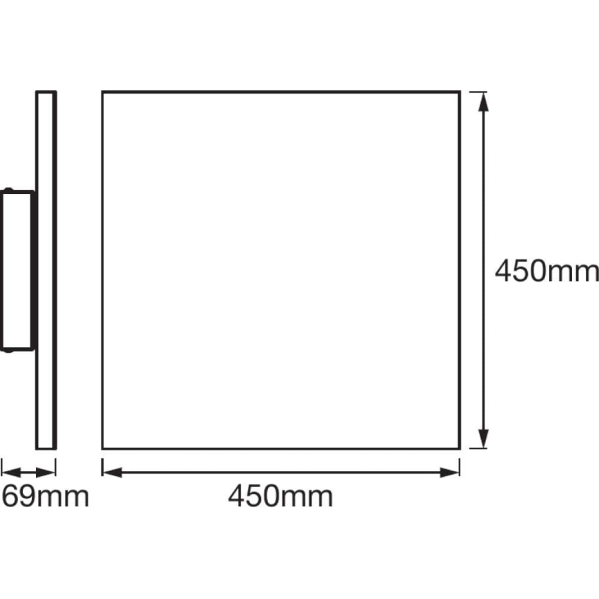 Ledvance - Iluminação de teto LED com regulação SMART+ FRAMELESS LED/28W/230V 3,000K-6,500K Wi-Fi