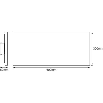 Ledvance - Iluminação de teto LED com regulação SMART+ FRAMELESS LED/28W/230V 3,000K-6,500K Wi-Fi