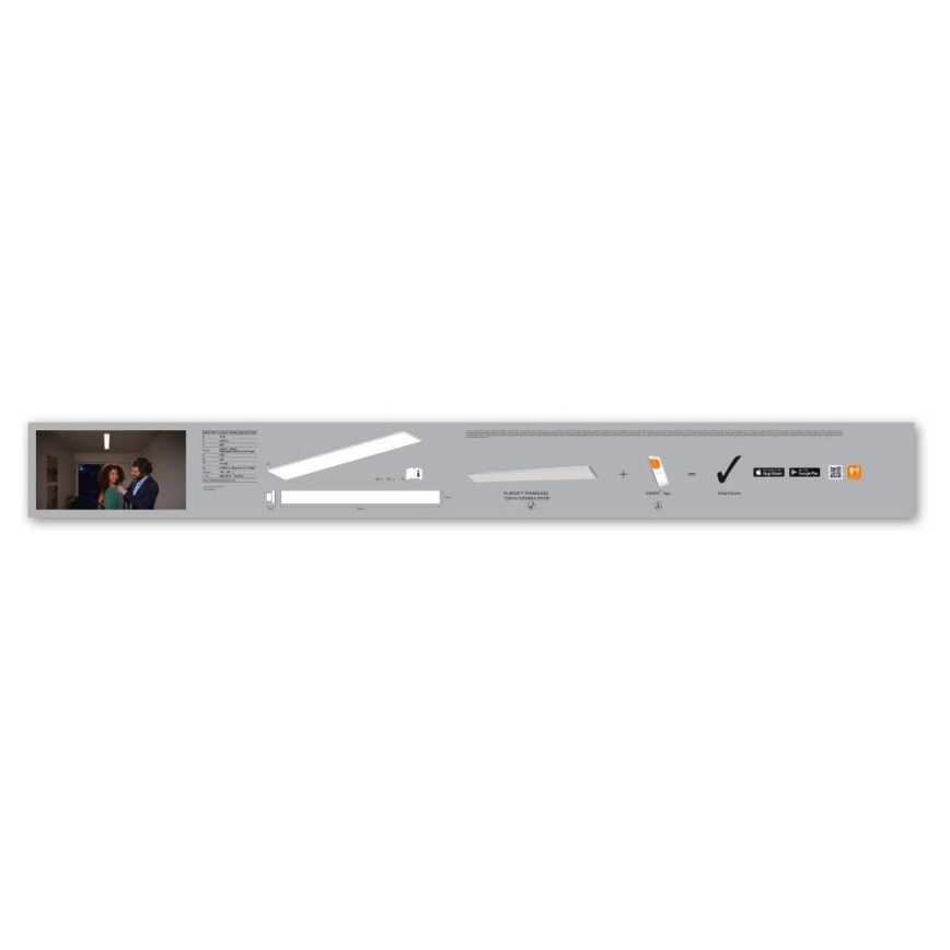 Ledvance - Iluminação de teto LED com regulação SMART+ FRAMELESS LED/35W/230V 3,000K-6,500K Wi-Fi