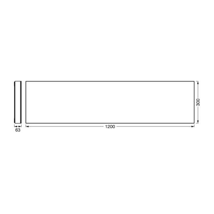 Ledvance - Iluminação de teto LED com regulação SMART+ FRAMELESS LED/38W/230V 3000-6500K Wi-Fi