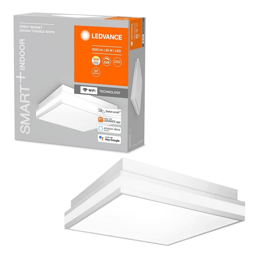 Ledvance - Iluminação de teto LED com regulação SMART+ MAGNET LED/26W/230V 3000-6500K Wi-Fi