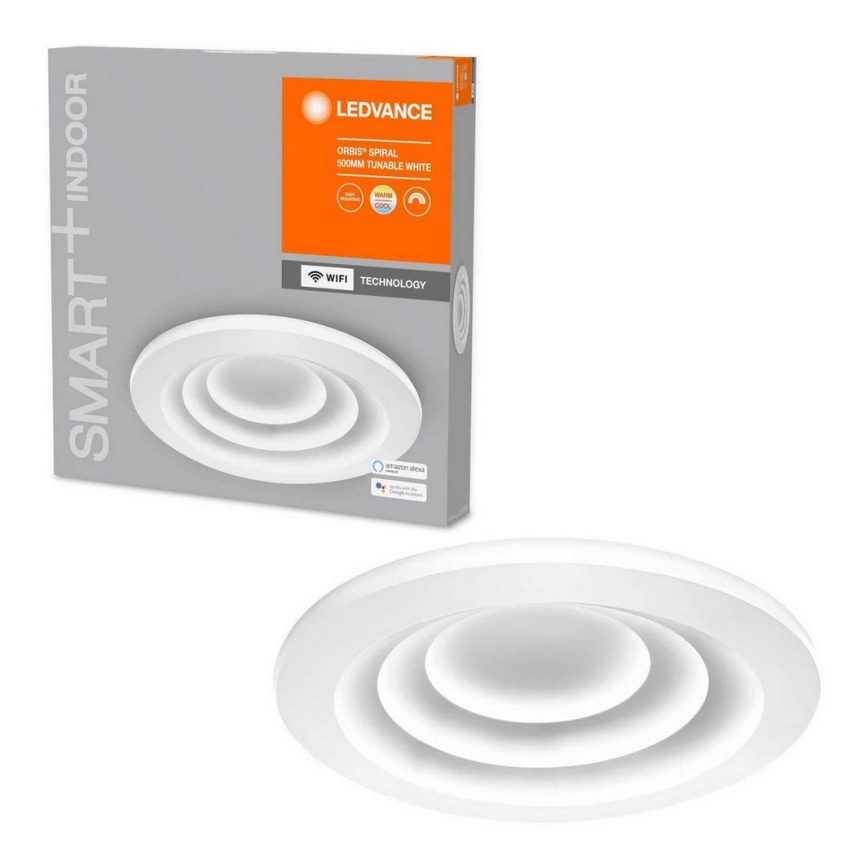 Ledvance - Iluminação de teto LED com regulação SMART+ SPIRAL LED/24W/230V 3,000K-6,500K Wi-Fi