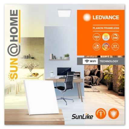 Ledvance - Iluminação de teto LED com regulação SUN@HOME LED/20W/230V 2200-5000K CRI 95 Wi-Fi