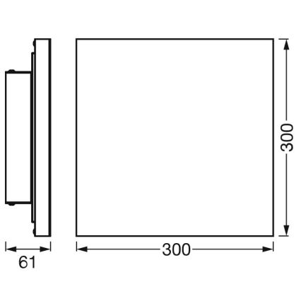 Ledvance - Iluminação de teto LED com regulação SUN@HOME LED/20W/230V 2200-5000K CRI 95 Wi-Fi