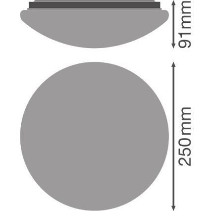 Ledvance - Iluminação de teto LED ESSENTIAL LED/13W/230V 4000K