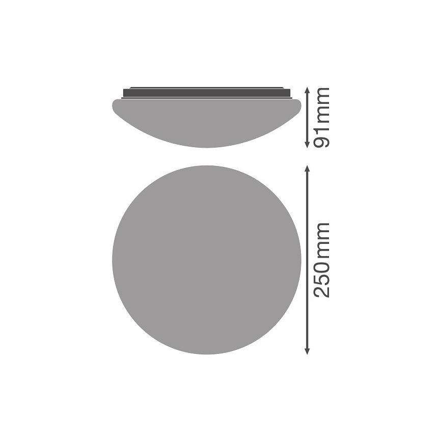 Ledvance - Iluminação de teto LED ESSENTIAL LED/13W/230V 4000K