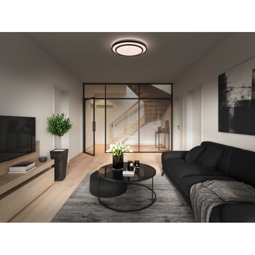 Ledvance - Iluminação de teto LED ORBIS BERLIN LED/16W/230V preto