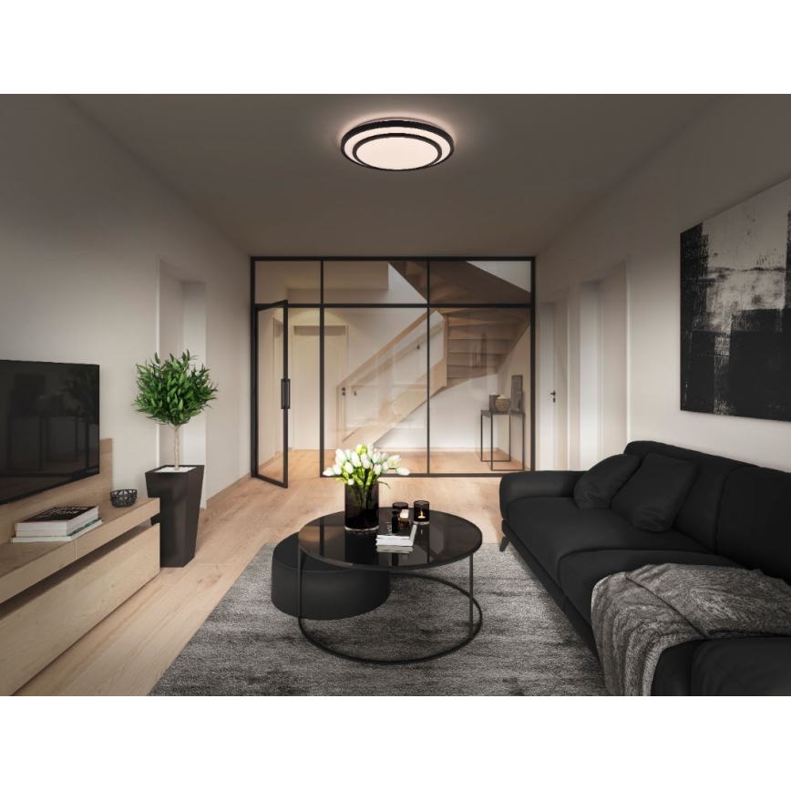 Ledvance - Iluminação de teto LED ORBIS BERLIN LED/24W/230V preto