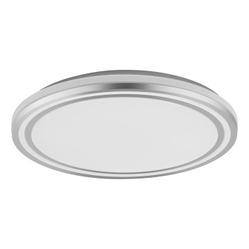 Ledvance - Iluminação de teto LED ORBIS HELMAN LED/24W/230V diâmetro 39 cm prateado