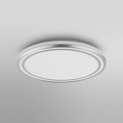 Ledvance - Iluminação de teto LED ORBIS HELMAN LED/24W/230V diâmetro 39 cm prateado