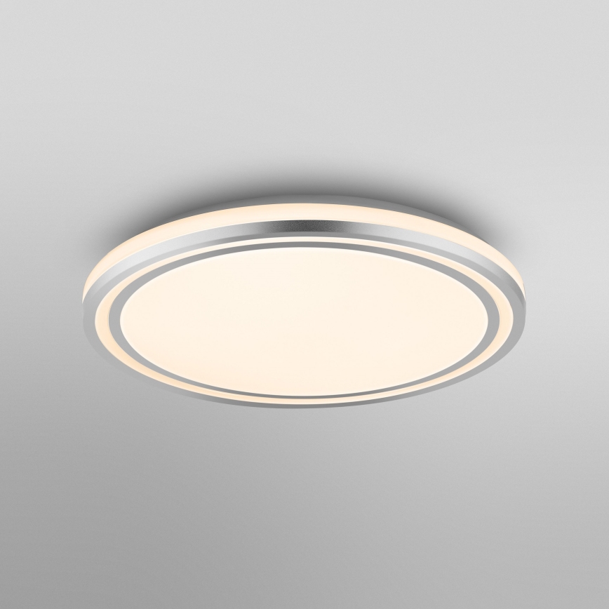 Ledvance - Iluminação de teto LED ORBIS HELMAN LED/24W/230V diâmetro 39 cm prateado