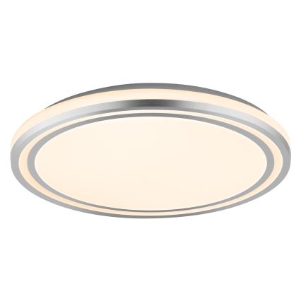 Ledvance - Iluminação de teto LED ORBIS HELMAN LED/24W/230V diâmetro 39 cm prateado