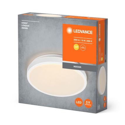 Ledvance - Iluminação de teto LED ORBIS LONDON LED/16W/230V branco