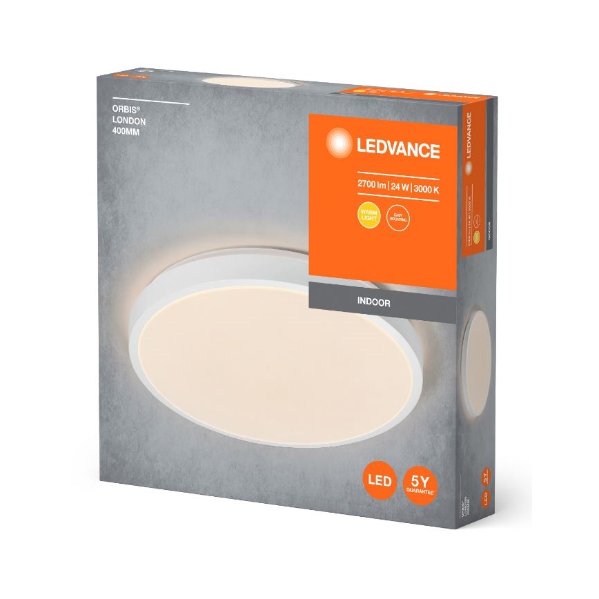Ledvance - Iluminação de teto LED ORBIS LONDON LED/24W/230V branco
