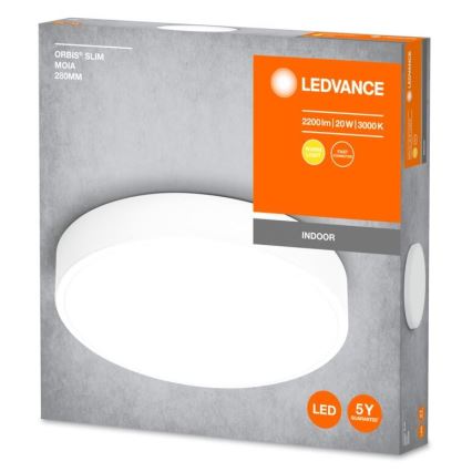 Ledvance - Iluminação de teto LED ORBIS SLIM LED/20W/230V branco