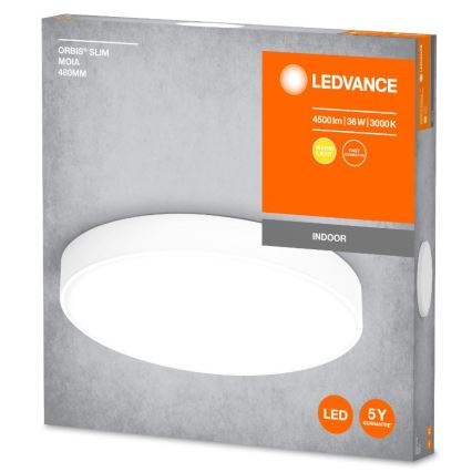 Ledvance - Iluminação de teto LED ORBIS SLIM LED/36W/230V branco