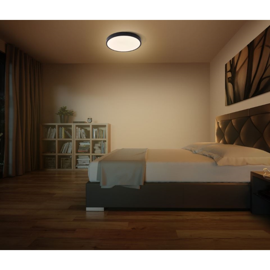 Ledvance - Iluminação de teto LED ORBIS SLIM LED/36W/230V preto