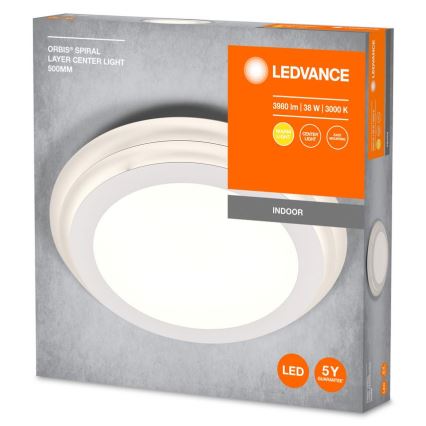 Ledvance - Iluminação de teto LED ORBIS SPIRAL LED/38W/230V