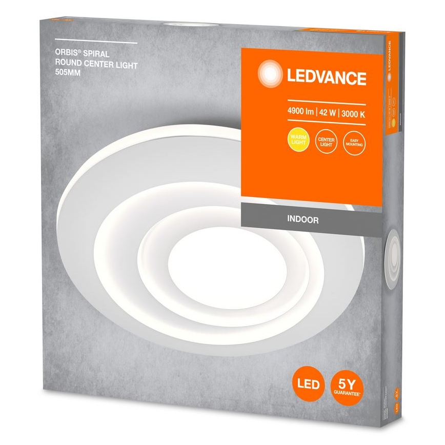 Ledvance - Iluminação de teto LED ORBIS SPIRAL LED/42W/230V