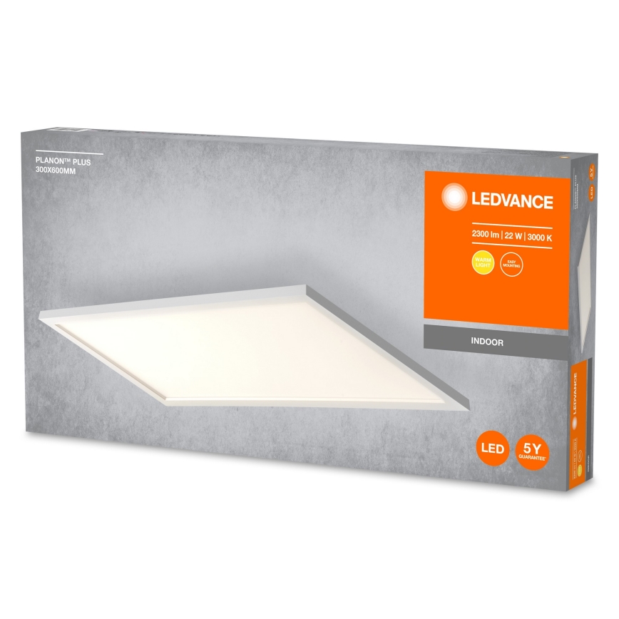 Ledvance - Iluminação de teto LED PLANON LED/22W/230W