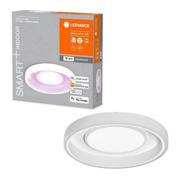 Ledvance- Iluminação de teto LED RGBW com regulação SMART+ CLARIA LED/32W/230V 2700-6500K Wi-Fi