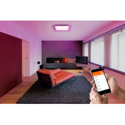 Ledvance - Iluminação de teto LED RGBW com regulação SMART+ PLANON LED/36W/230V Wi-Fi
