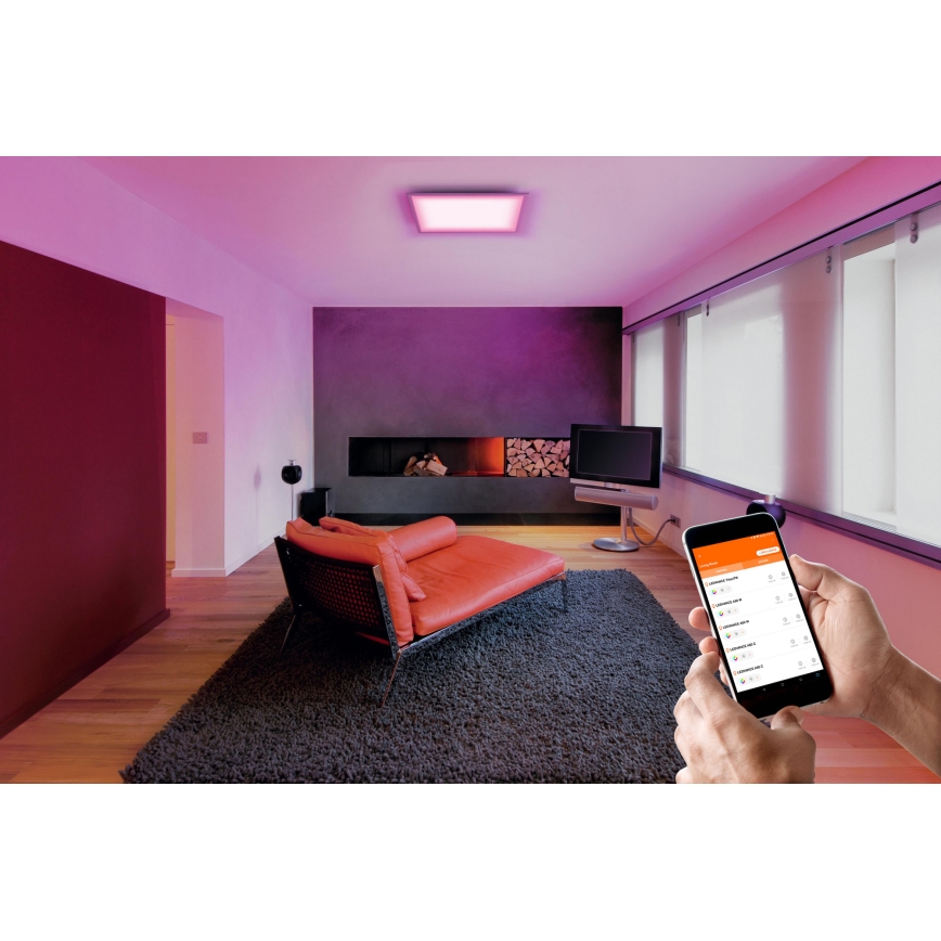 Ledvance - Iluminação de teto LED RGBW com regulação SMART+ PLANON LED/36W/230V Wi-Fi