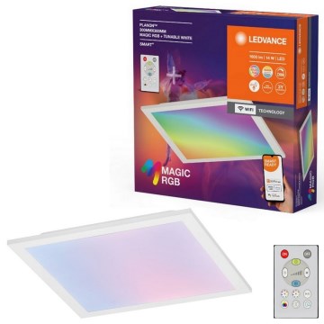 Ledvance - Iluminação de teto LED RGBW com regulação SMART+ MAGIC LED/14W/230V 2700-6500K Wi-Fi + comando