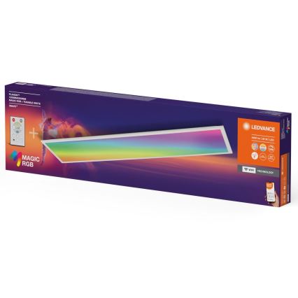 Ledvance - Iluminação de teto LED RGBW com regulação SMART+ MAGIC LED/36W/230V 2700-6500K Wi-Fi + comando