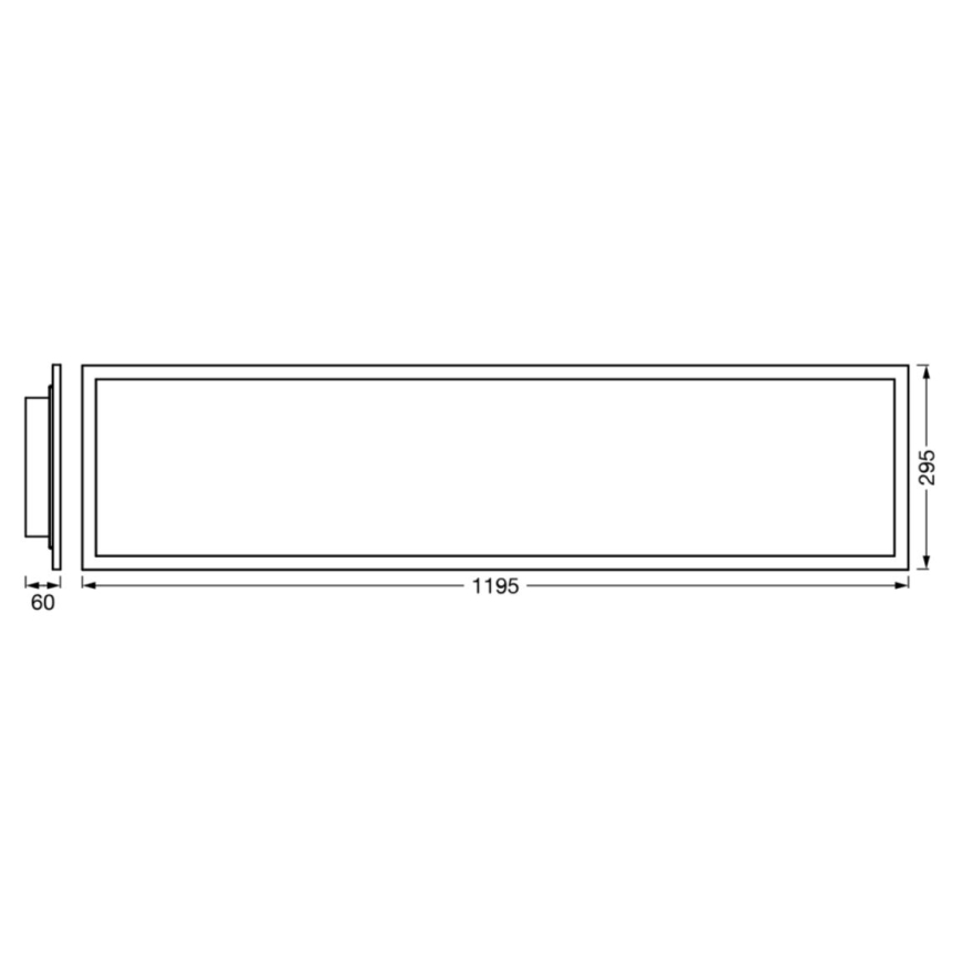 Ledvance - Iluminação de teto LED RGBW com regulação SMART+ MAGIC LED/36W/230V 2700-6500K Wi-Fi + comando