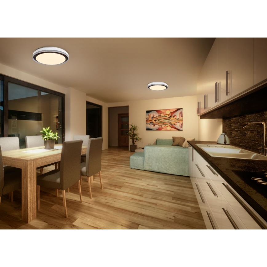 Ledvance - Iluminação de teto LED RGBW com regulação SMART+ MAGIC LED/38W/230V 2700-6500K Wi-Fi