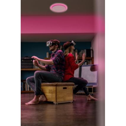 Ledvance - Iluminação de teto LED RGBW com regulação SMART+ ORBIS LED/25W/230V 2700-6500K Wi-Fi