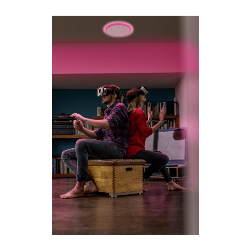 Ledvance - Iluminação de teto LED RGBW com regulação SMART+ ORBIS LED/25W/230V 2700-6500K Wi-Fi