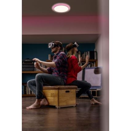 Ledvance - Iluminação de teto LED RGBW com regulação SMART+ ORBIS LED/25W/230V 2700-6500K Wi-Fi