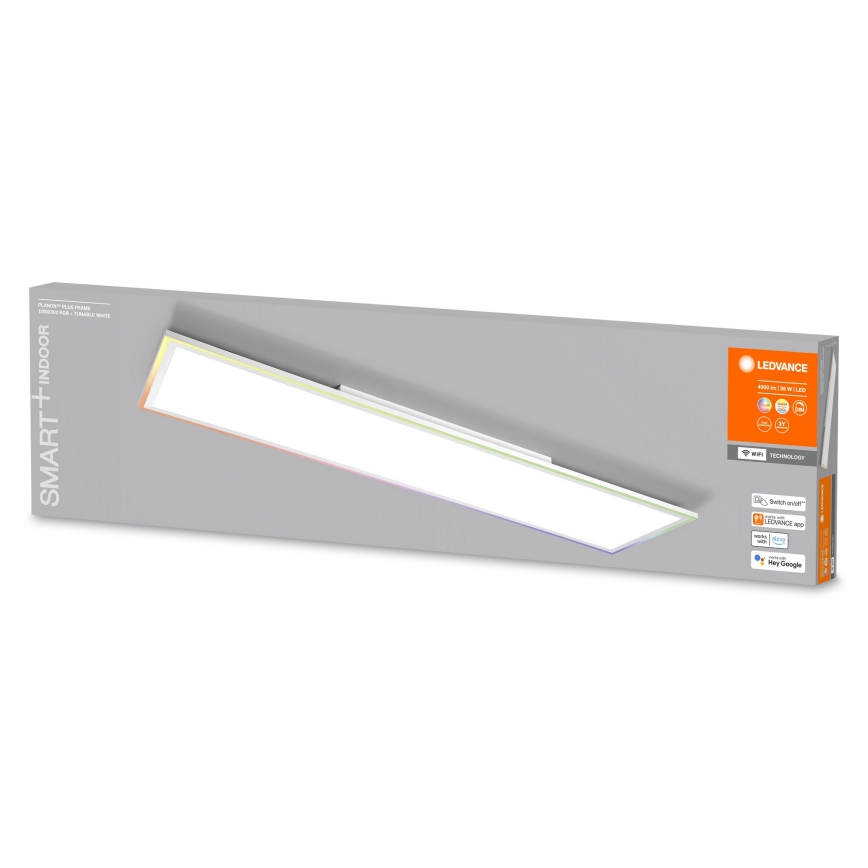 Ledvance- Iluminação de teto LED RGBW com regulação SMART+ PLANON LED/36W/230V 2700-6500K Wi-Fi