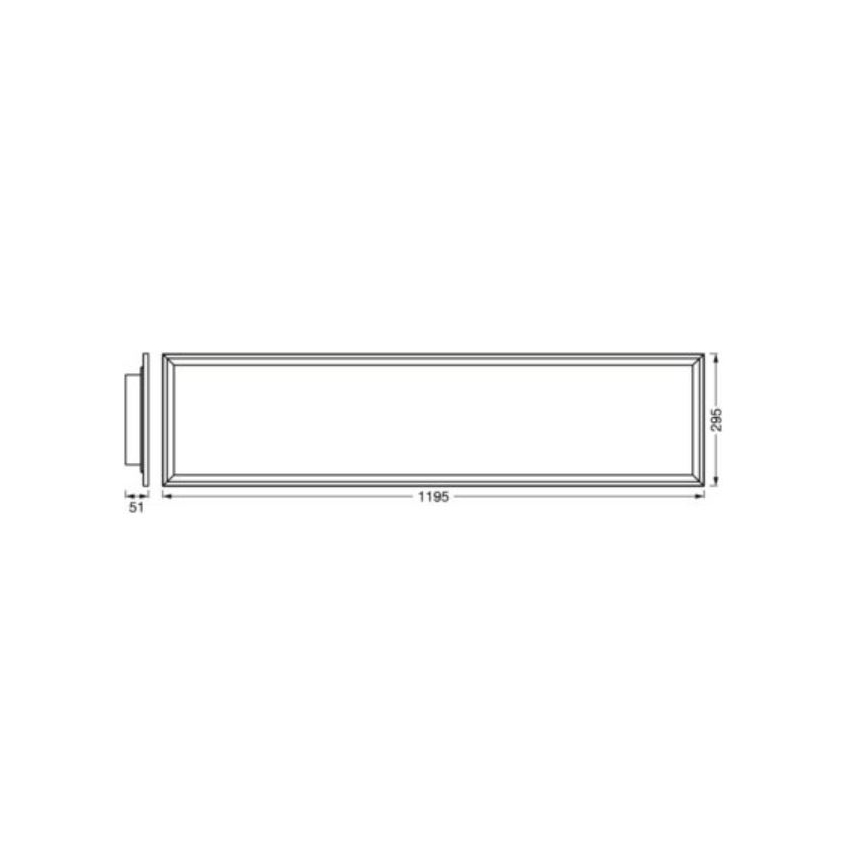 Ledvance- Iluminação de teto LED RGBW com regulação SMART+ PLANON LED/36W/230V 2700-6500K Wi-Fi