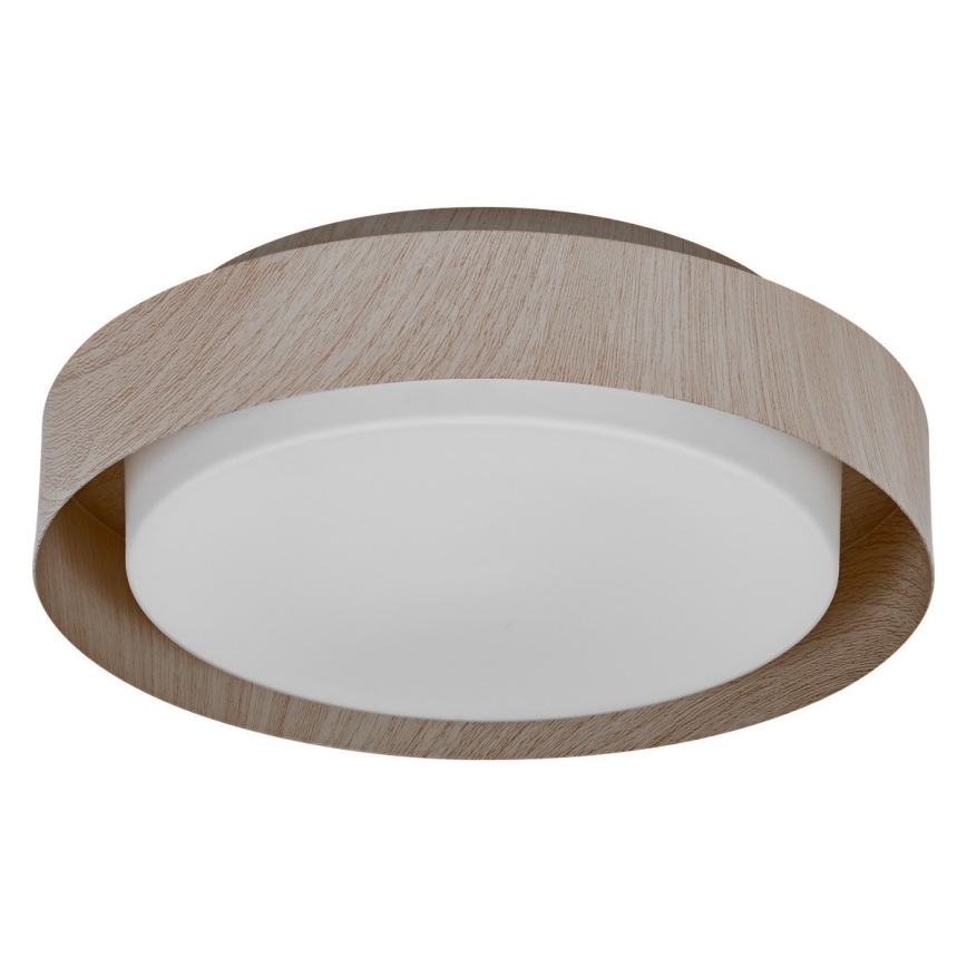 Ledvance - Iluminação de teto ORBIS MADRID 2xE27/10W/230V madeira